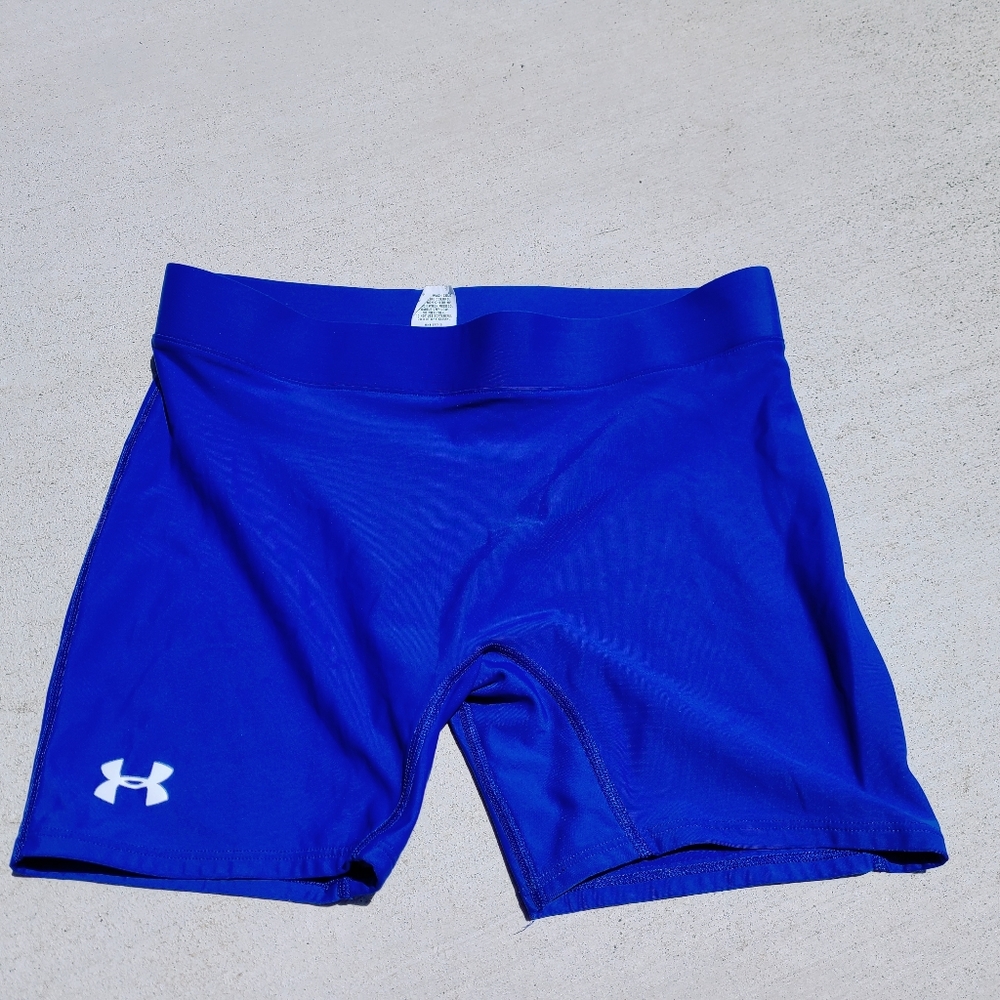 Blue Under Armour Athletic Shorts